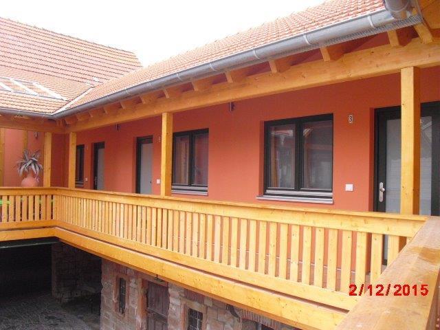 ホテル Siebenschlaefer Hof Strassbessenbach エクステリア 写真